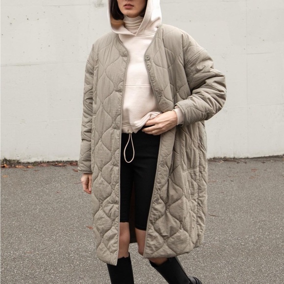 OAK + FORT Jackets & Blazers - Oak + Fort Quilted Jacket